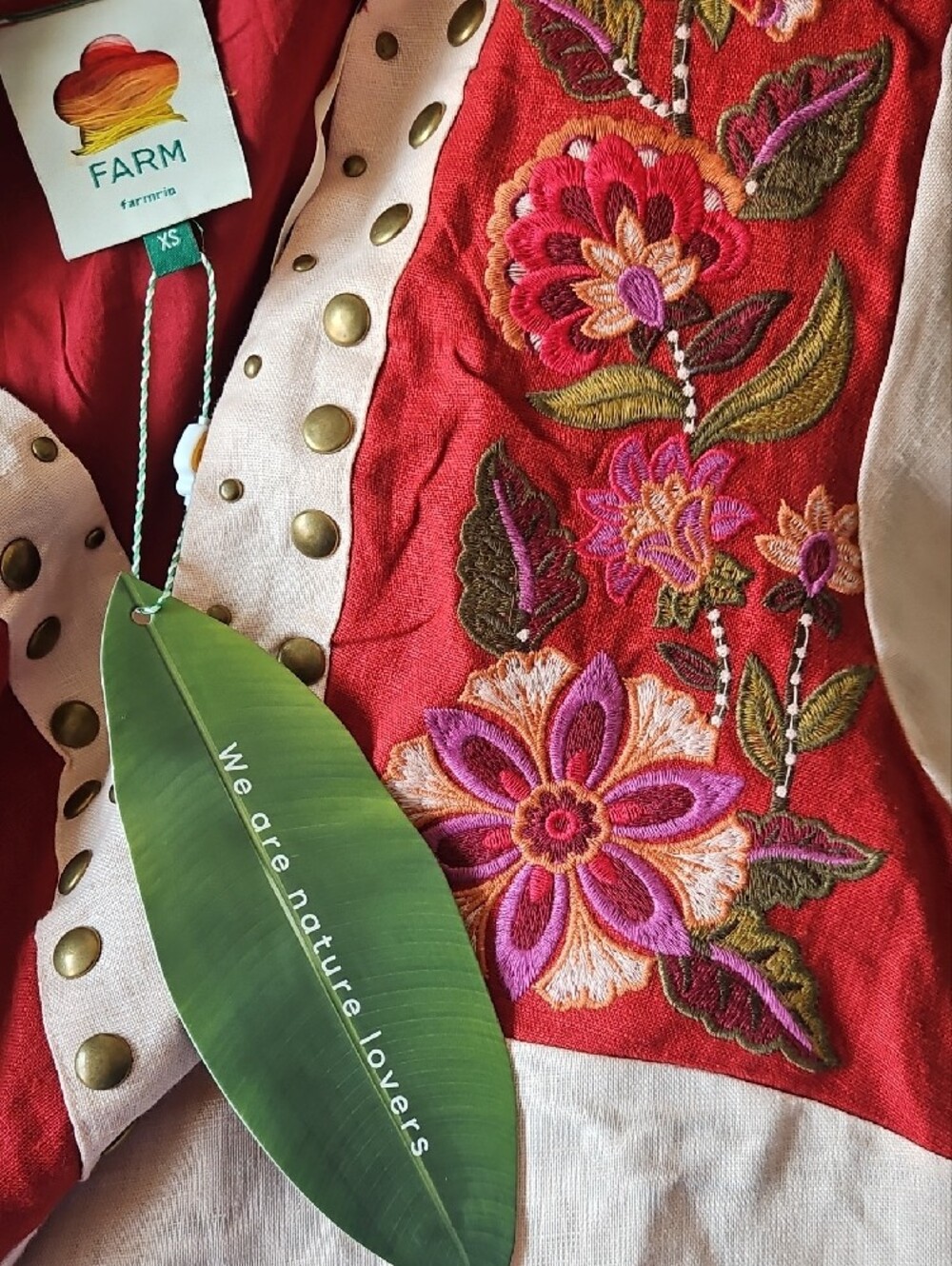 FARM RIO Embroidered Midi Dress - Picture 6 of 6